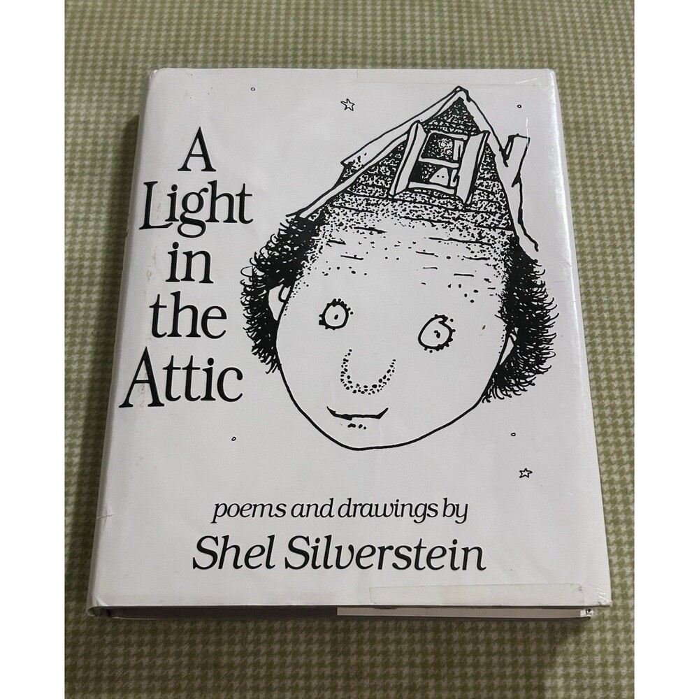 A LIGHT IN THE ATTIC Hardbook w/ cover by Shel Silverstein 1981 First Edition